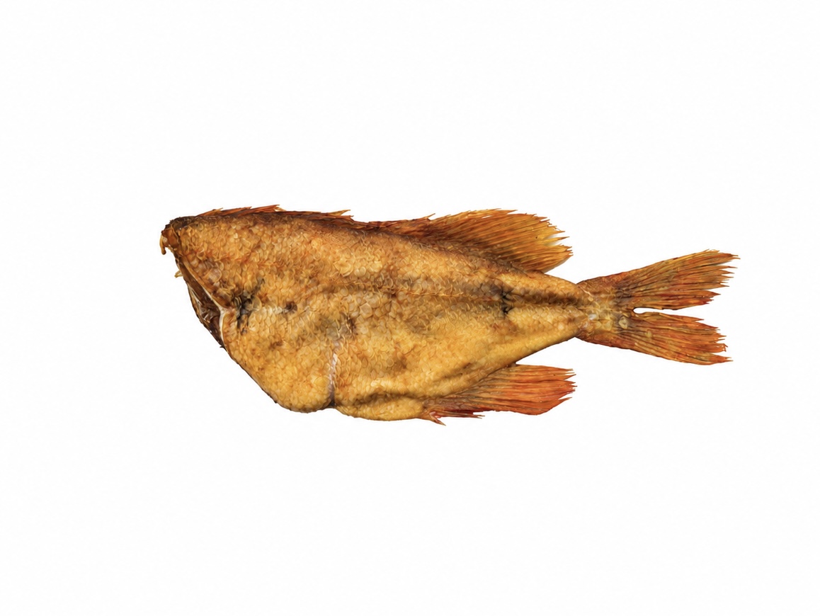 Photo Hot smoked perch