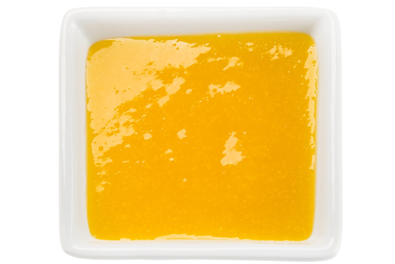 Photo Dish Sauce Mango portion. Sushi