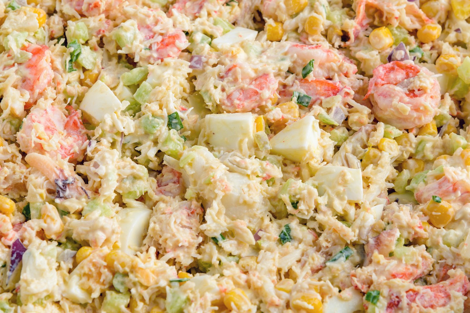 Photo Crab salad