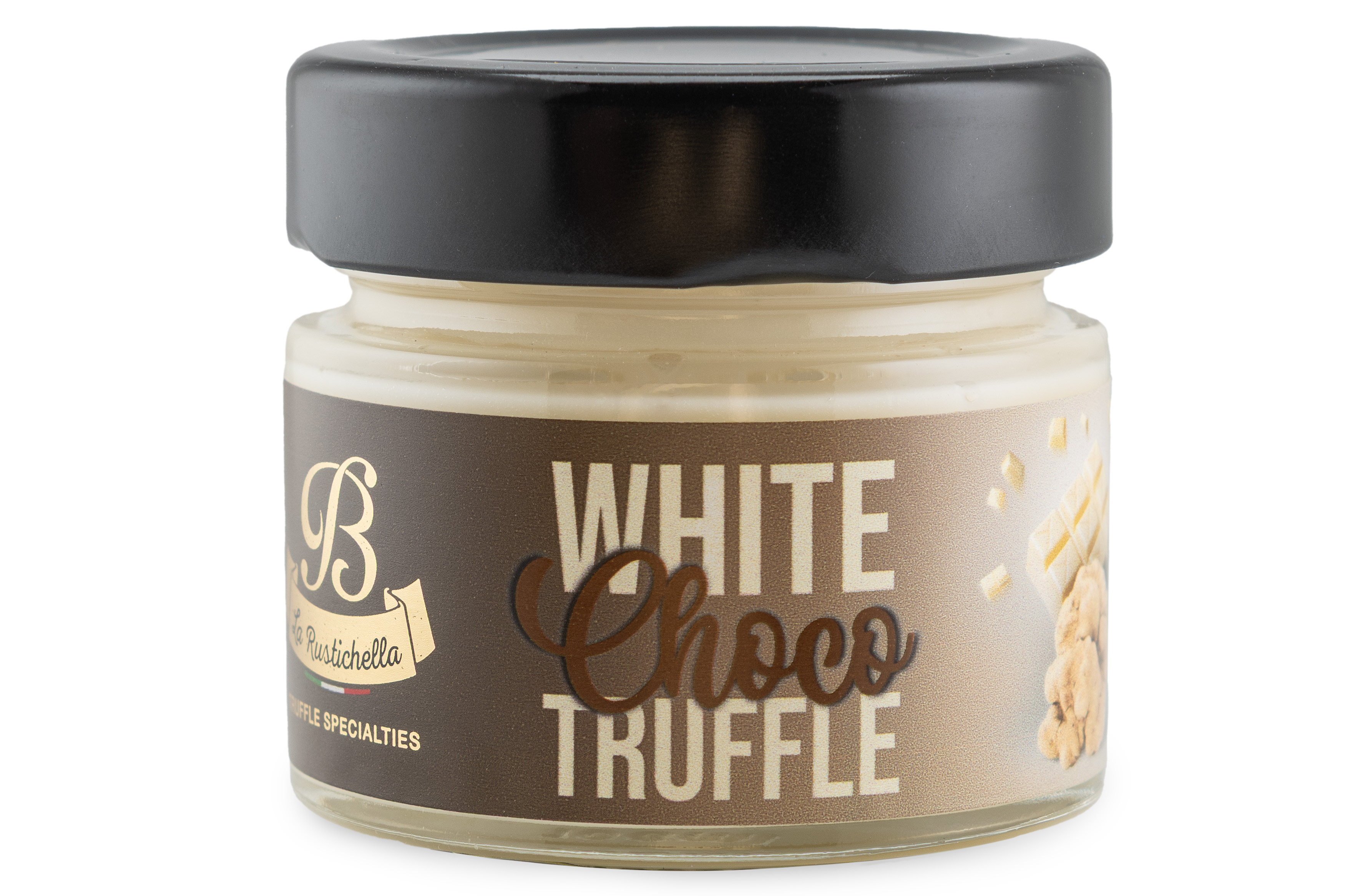 Фото Шоколадно-горіхова паста зі смаком трюфеля White choco truffle 100 г Італія