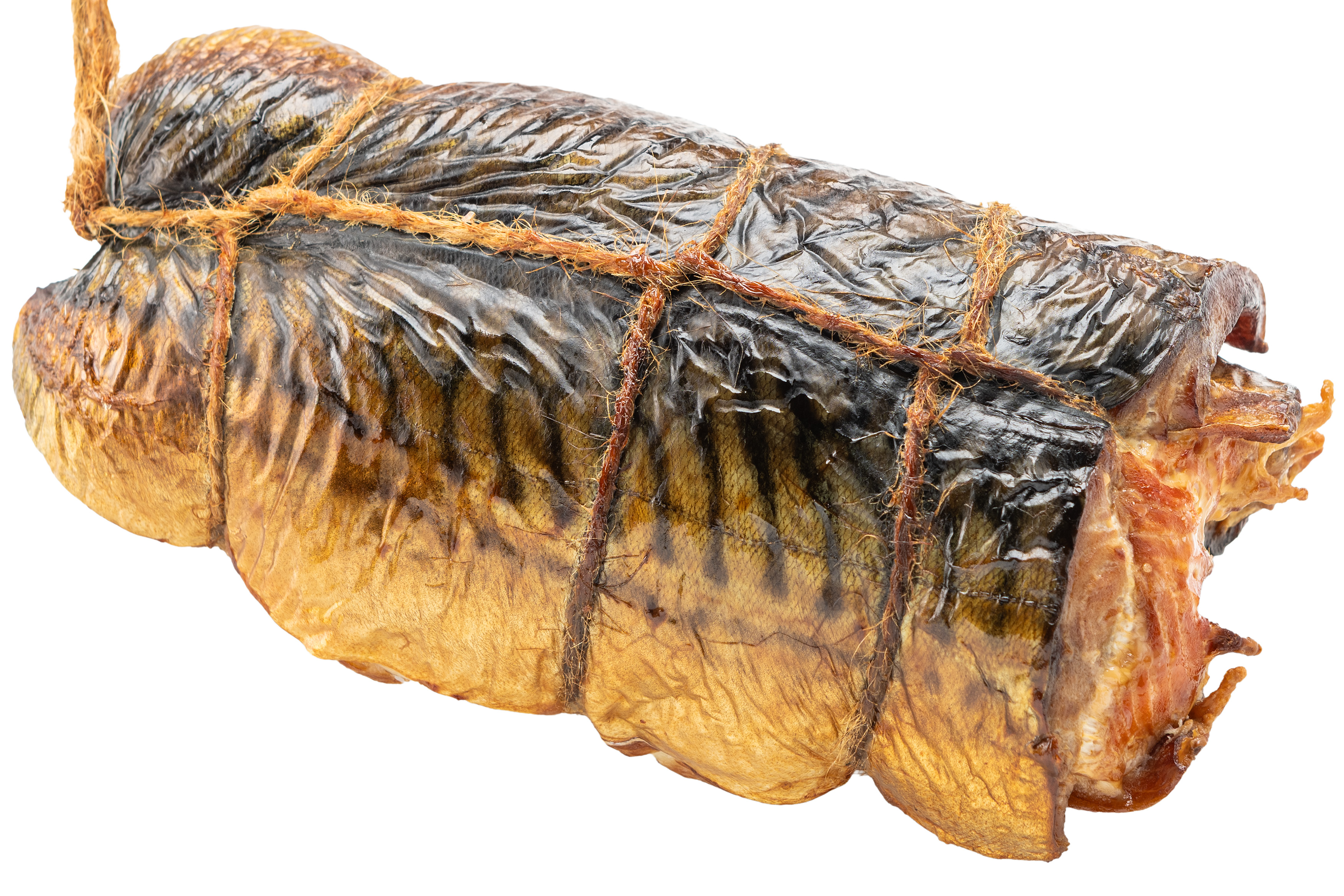 Photo Hot smoked fish roll