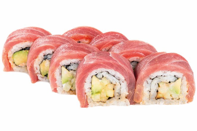 Photo Dish Roll with chilled TUNA spicy