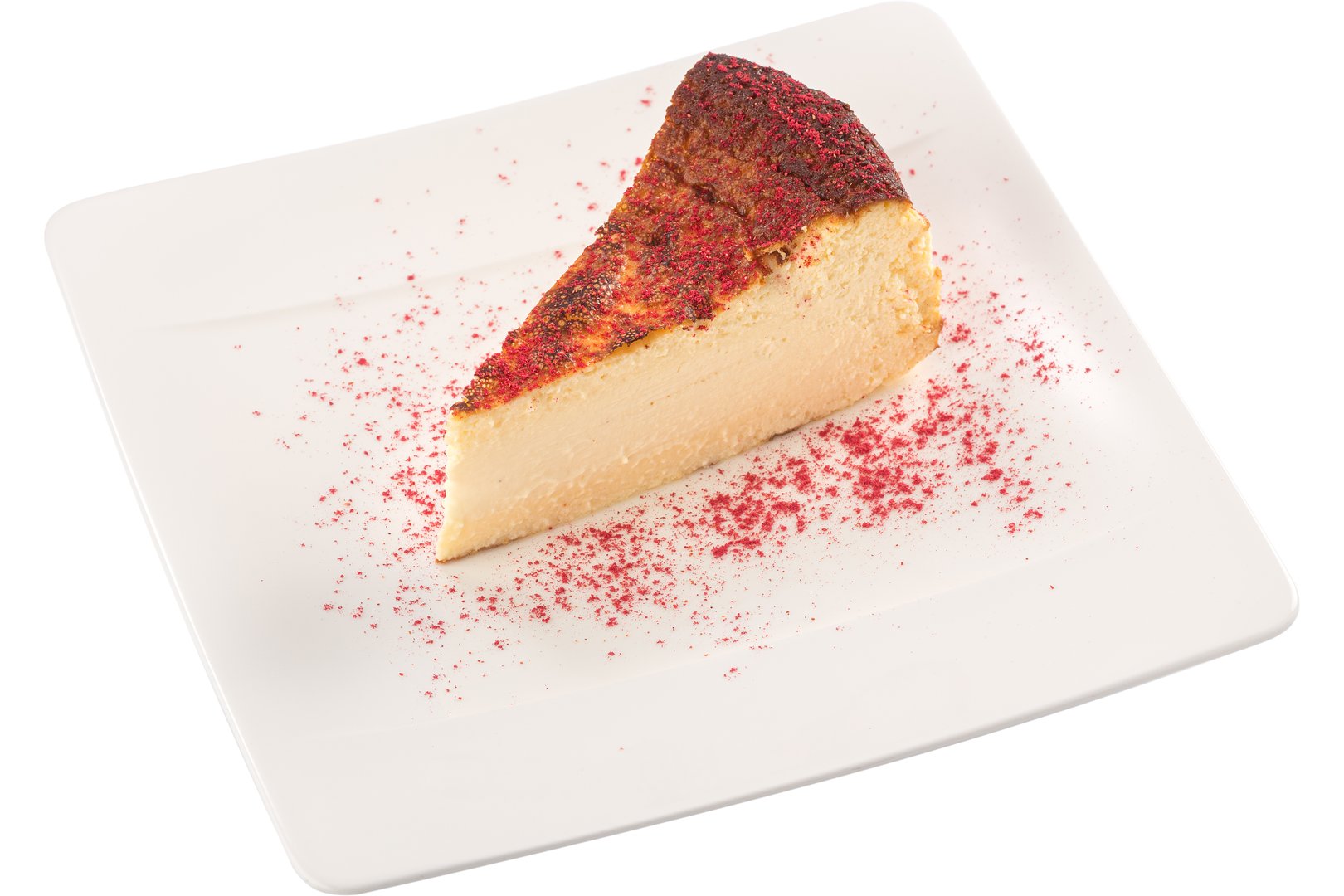 Photo Dish Basque cheesecake, portion