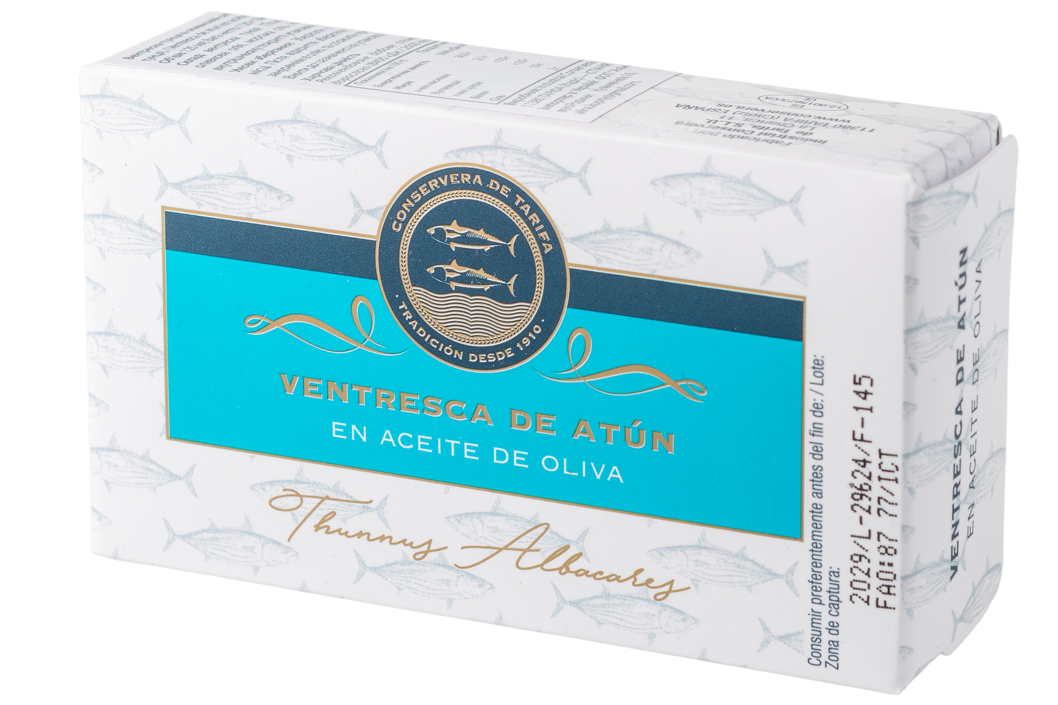 Photo Tuna Ventresca in Olive Oil 120g Ventresca de Atun en Aceite de Oliva
