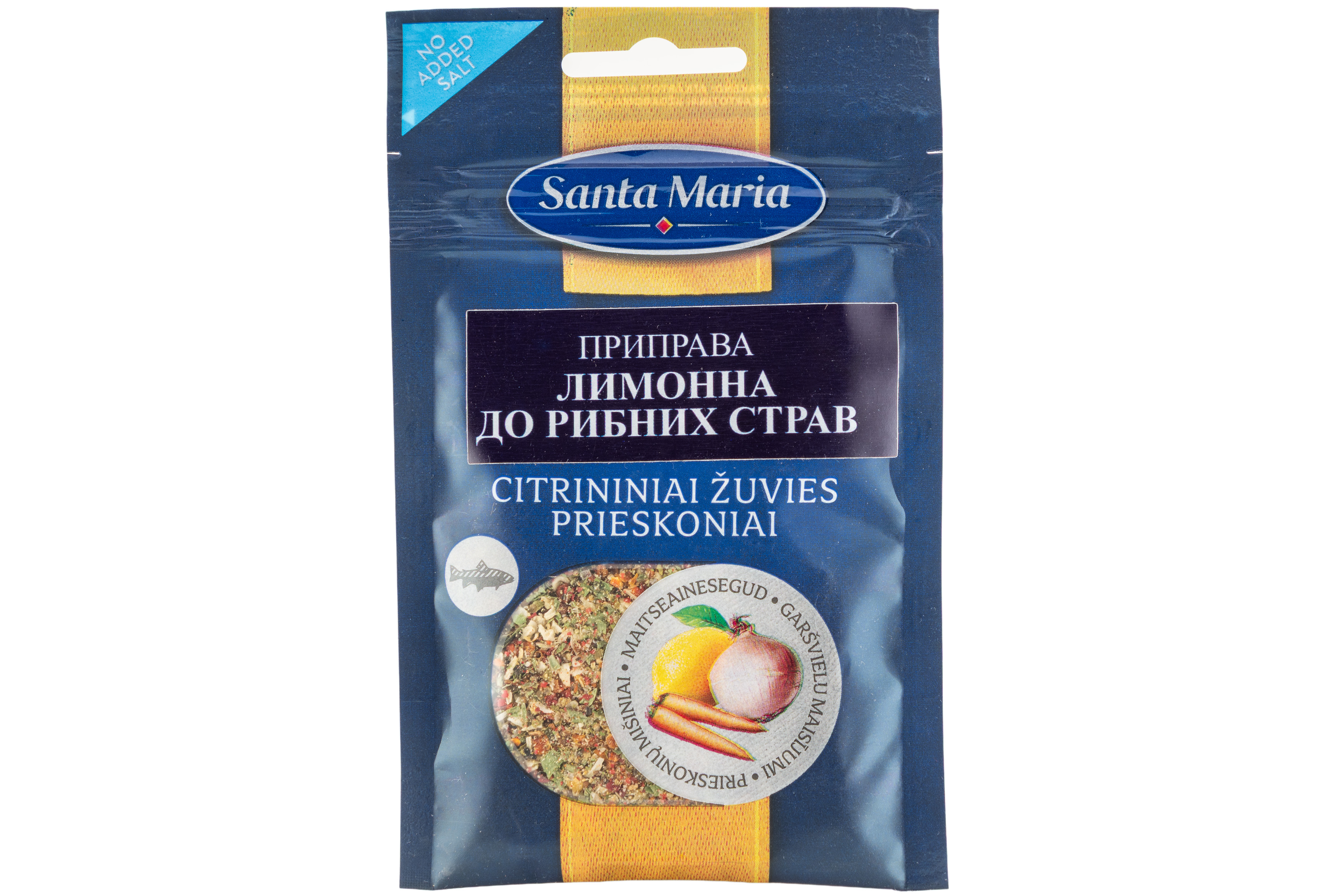 Фото Лимонная приправа к рыбным блюдам 23 г (пакетик)