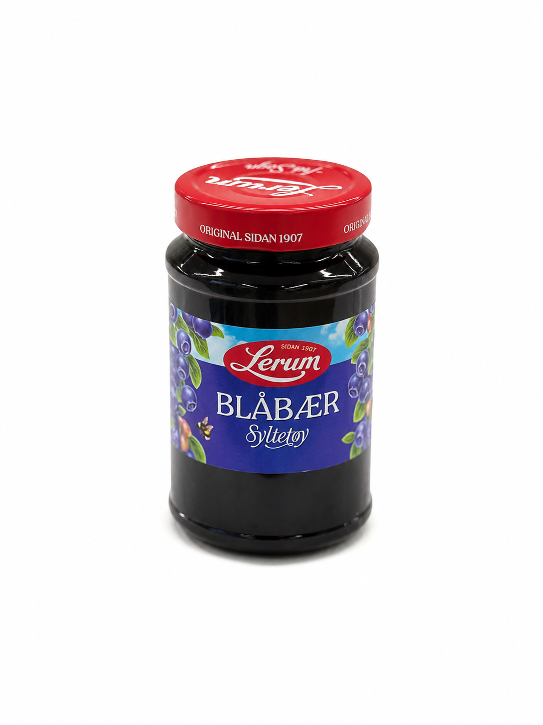 Photo Blueberry jam Blueberry heimefra jam 380g Norway pcs