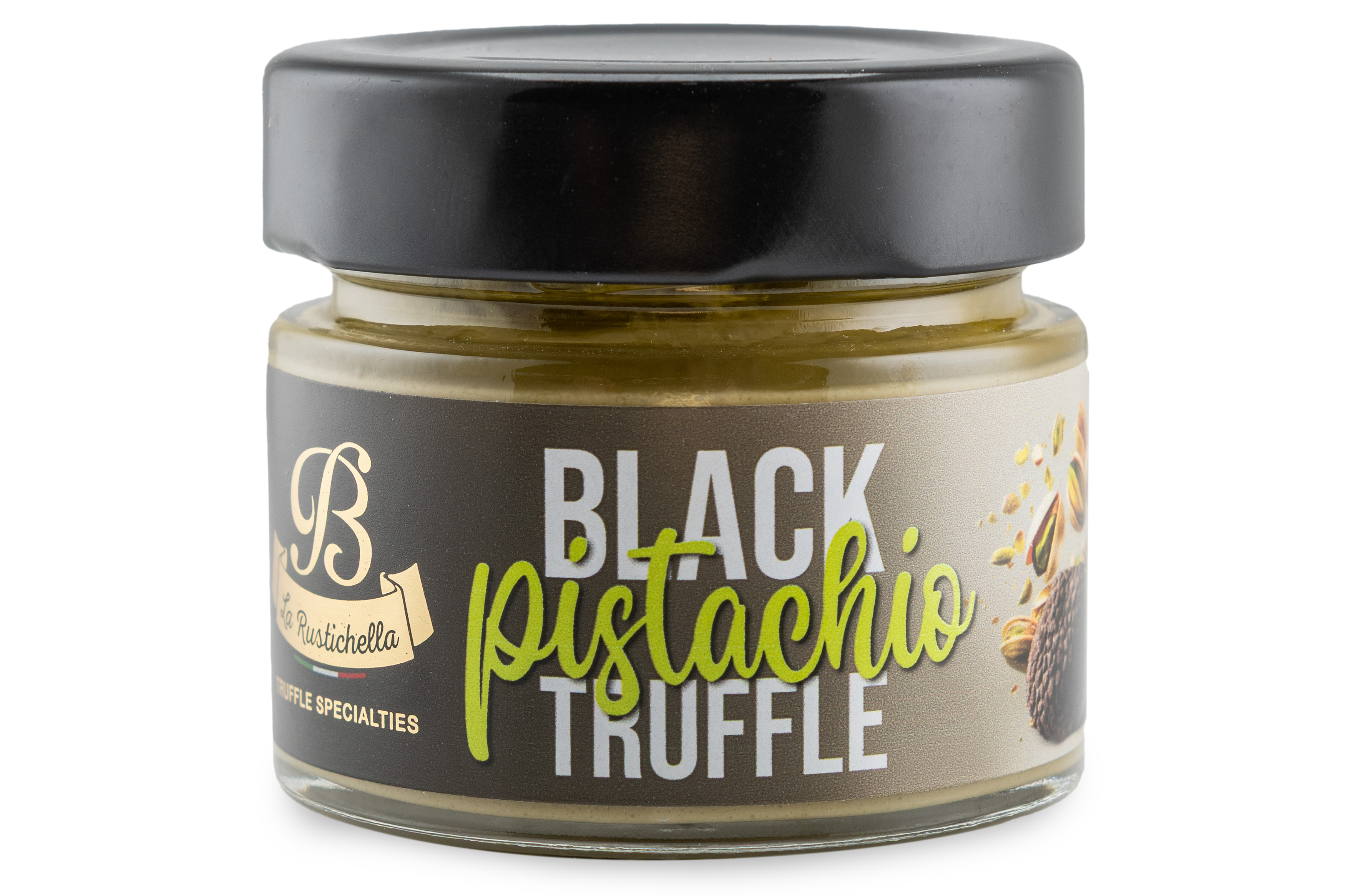Фото Фісташкова намазка з ароматом трюфеля Black pistachio truffle 100 г Італія