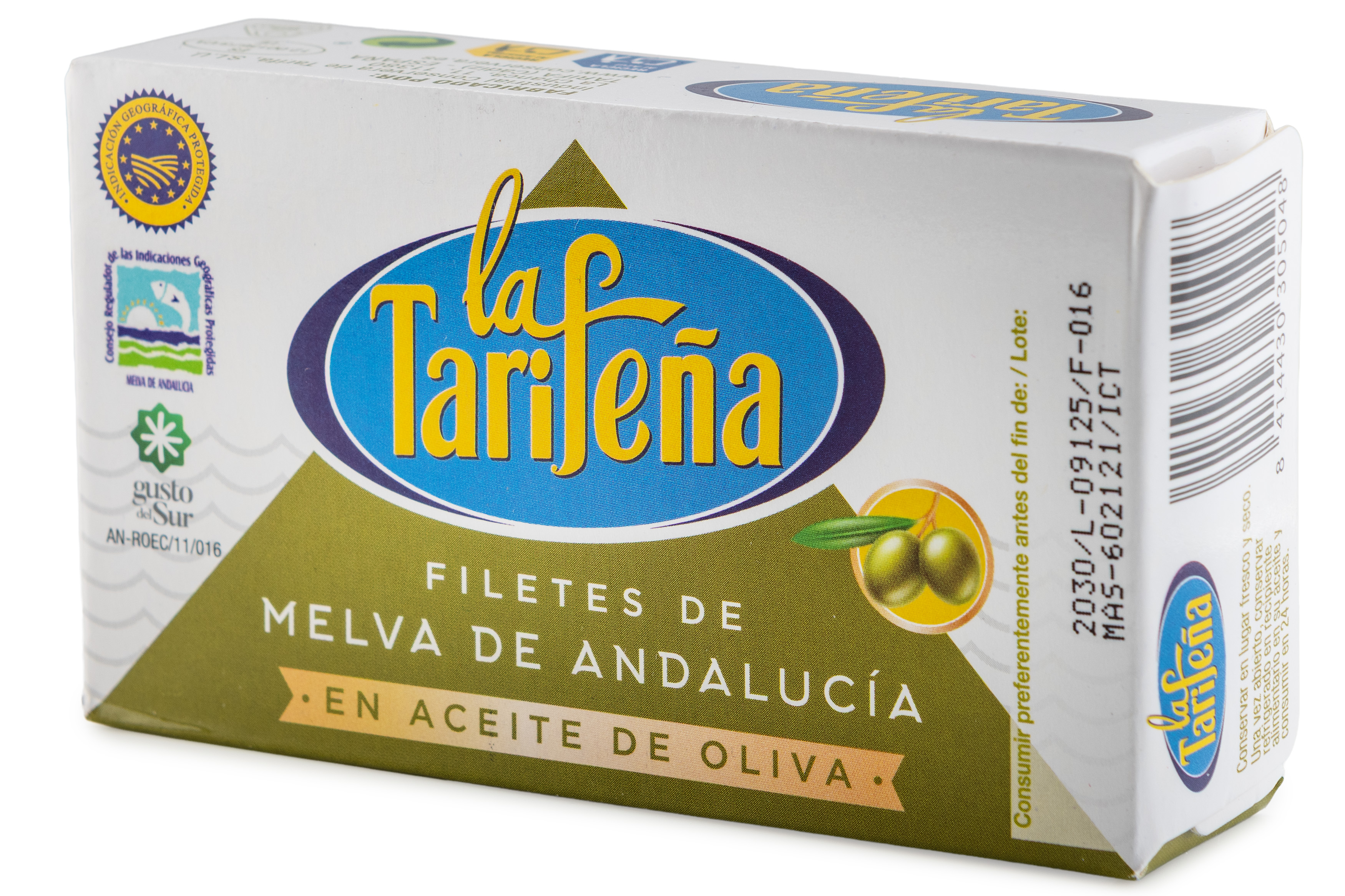 Фото Мелва філе з Андалусіі в оливковій оліі ж/б 120г