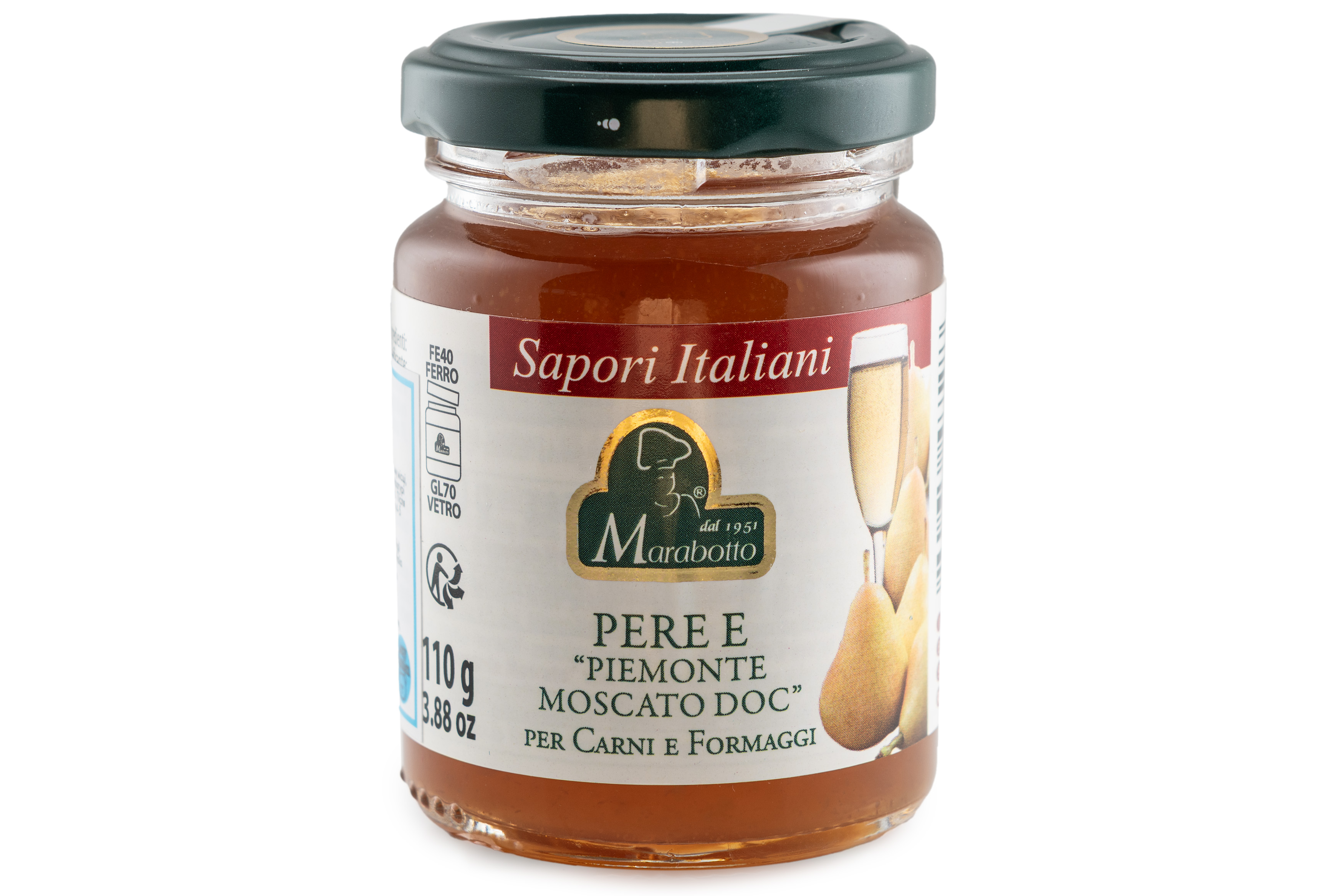 Фото Соус-желе плодовий Груші і мускат 110г Італія