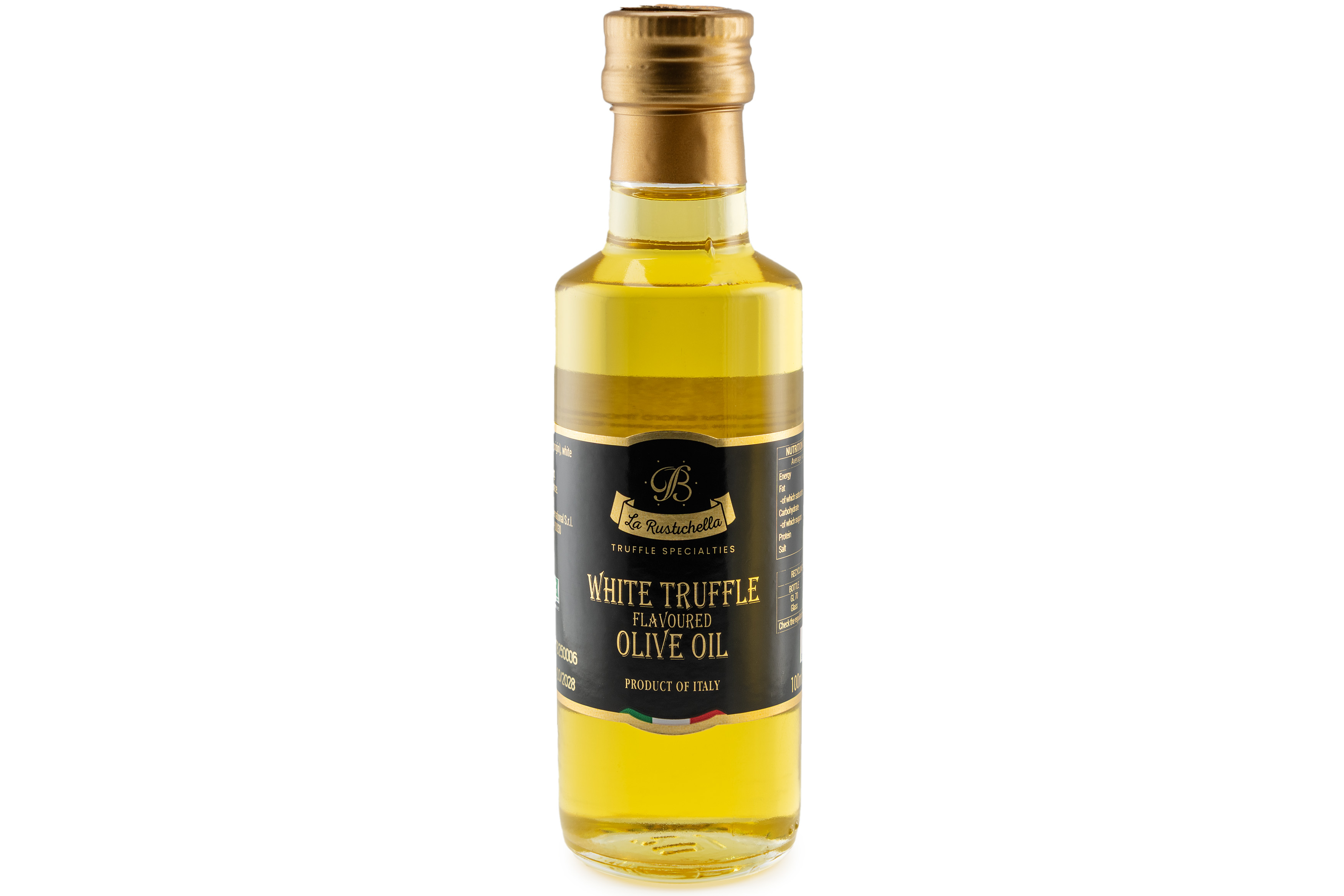 Фото Олія оливкова зі смаком білого трюфеля White  ttuffle flavoured olive oil 100 мл Італія