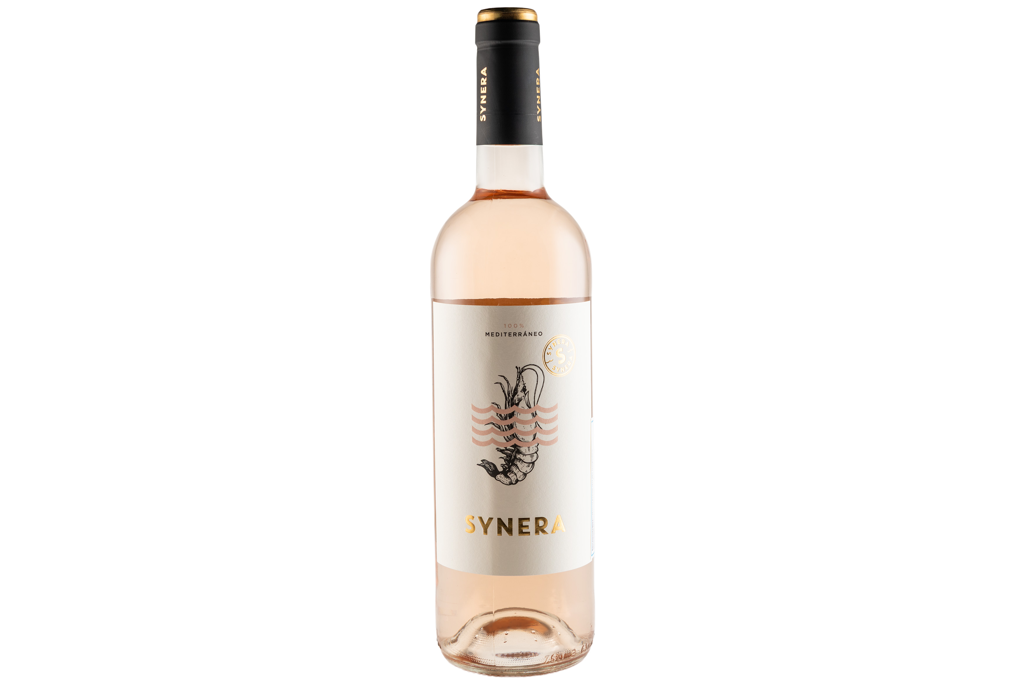 Фото Страва Вино натуральне рожеве сухе 50% Темпранільо, 50% Гарнача SYNERA ROSADO 0,75л 11.5% ІСПАНІЯ