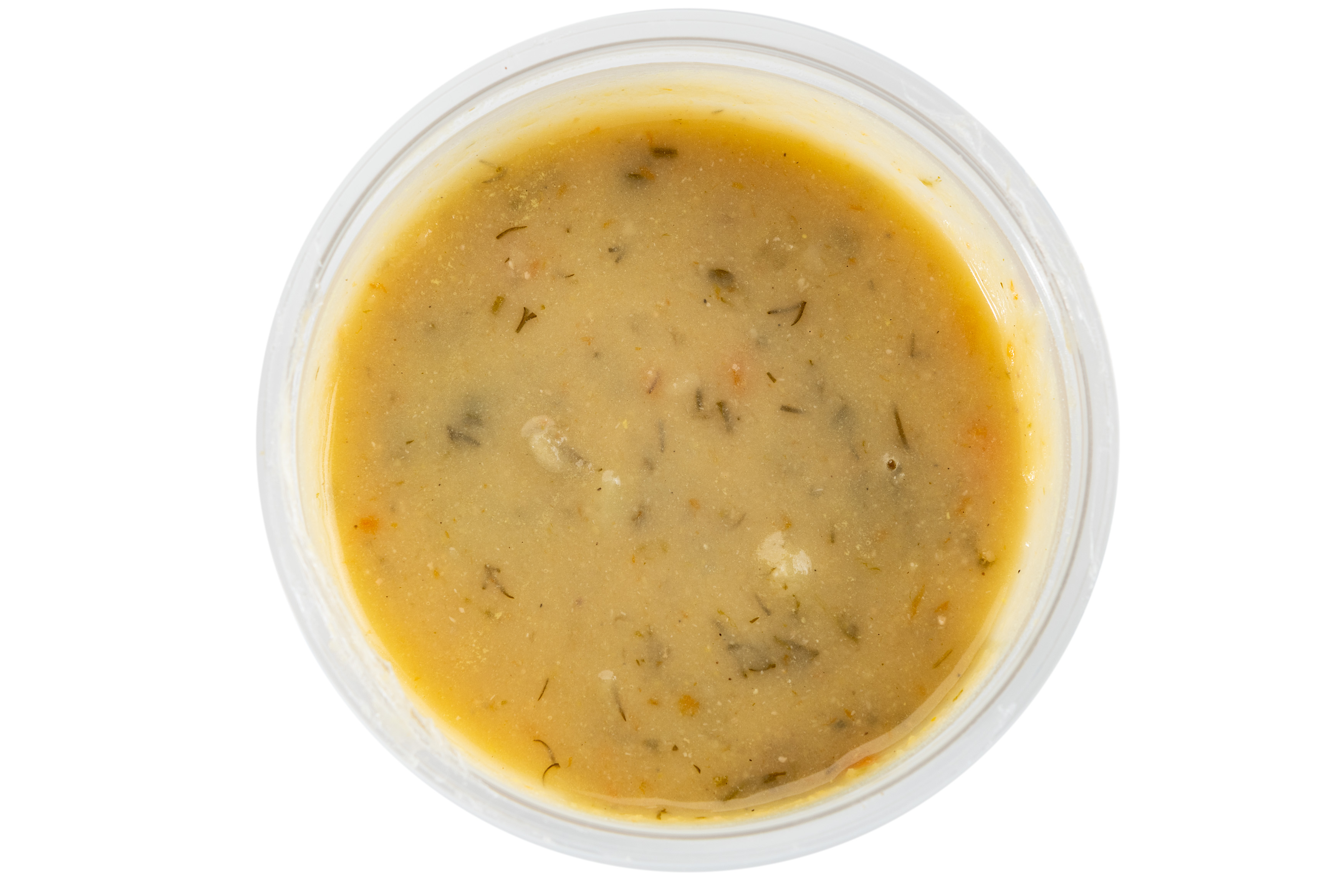 Photo Pea soup with smoked pork