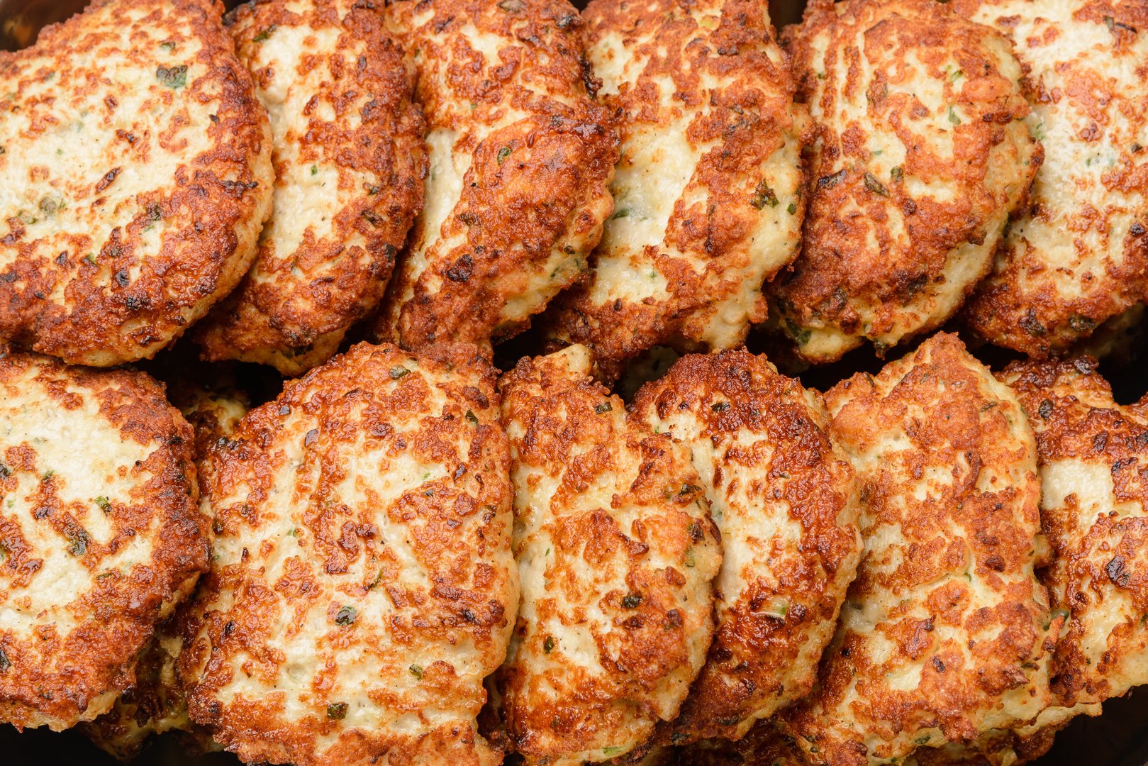 Photo Chopped chicken cutlet