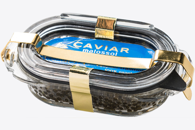 Photo Black caviar CASPIAN GOLD PREMIUM 50 g