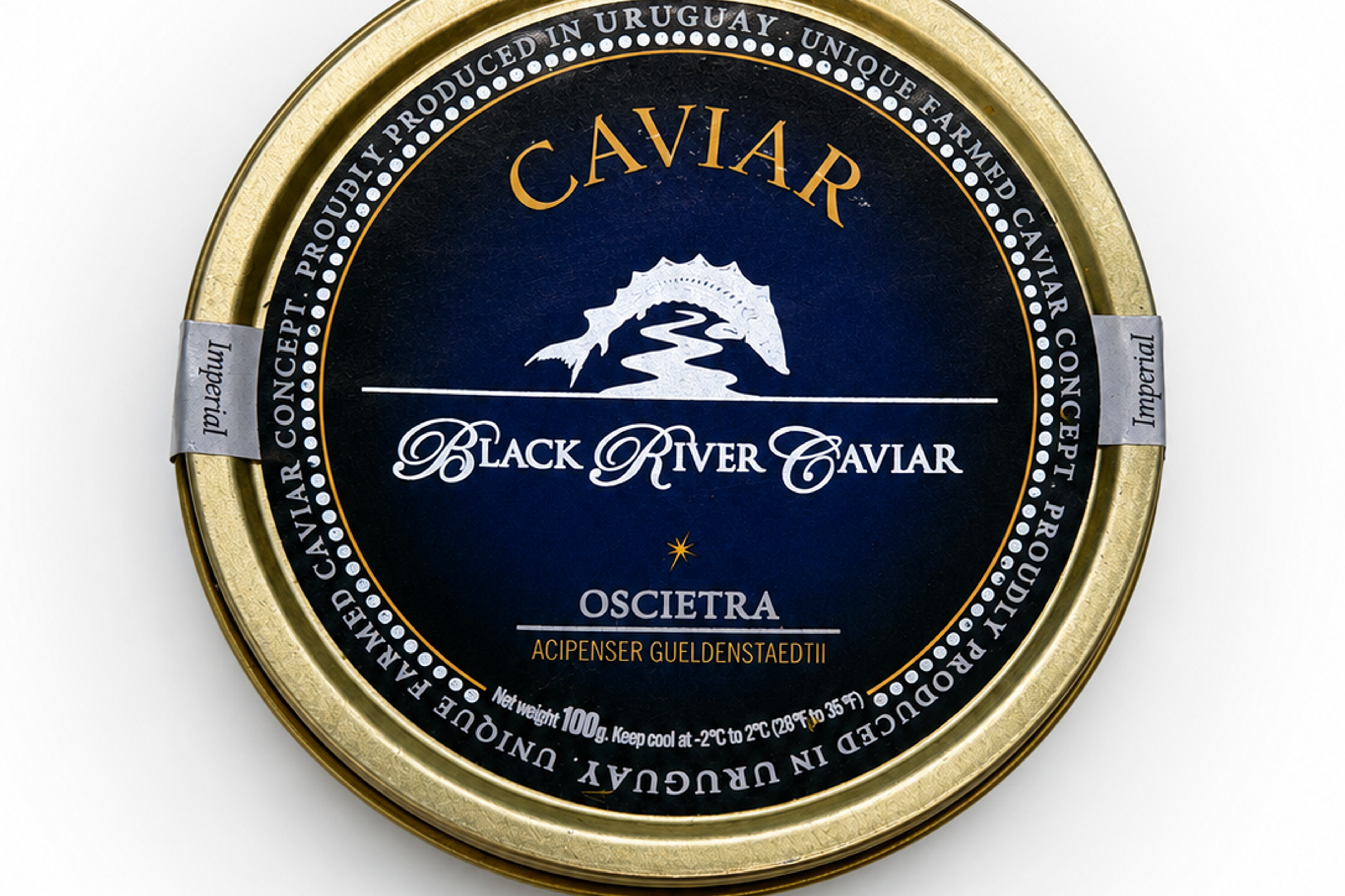☰ Ікра чорна CASPIAN GOLD PREMIUM 100 г ціна від 6690 грн