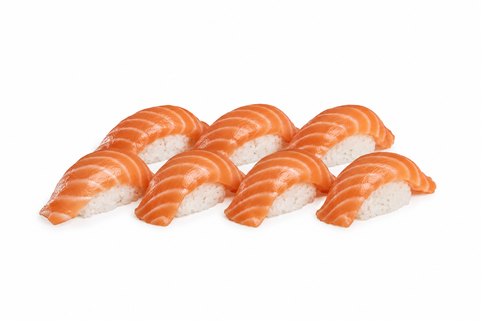 Photo Dish Nigiri set with salmon