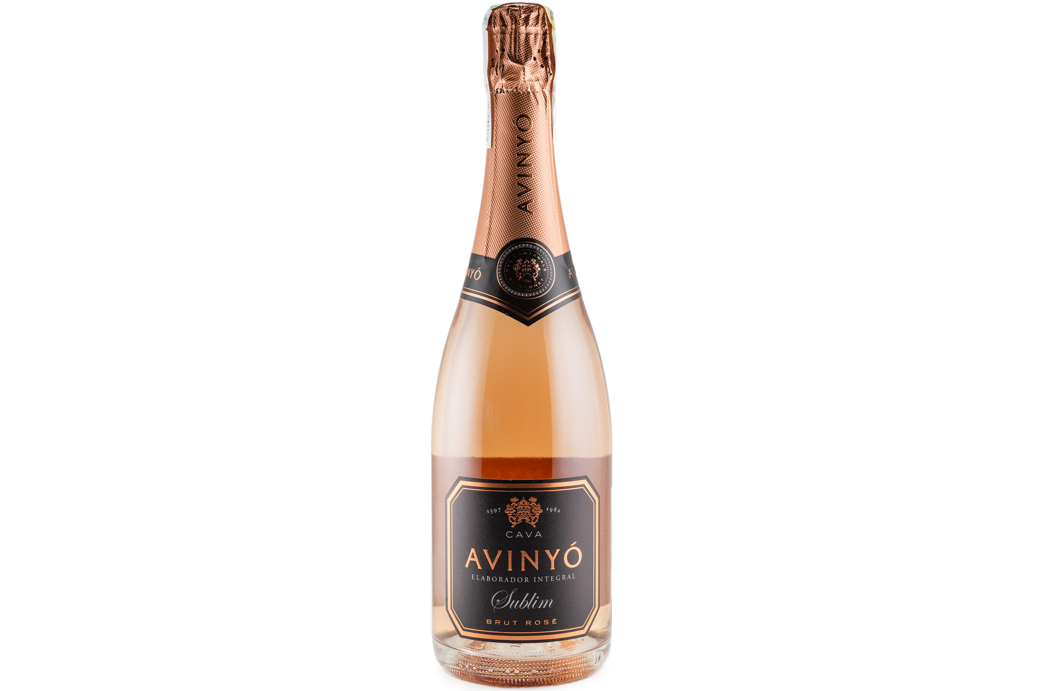 Фото Страва Вино натур рожеве ігристе КаваБрютСублім CAVA BRUT ROSE SUBLIM AVINYO ECO100% Pinot Noir 12,0%0,75л