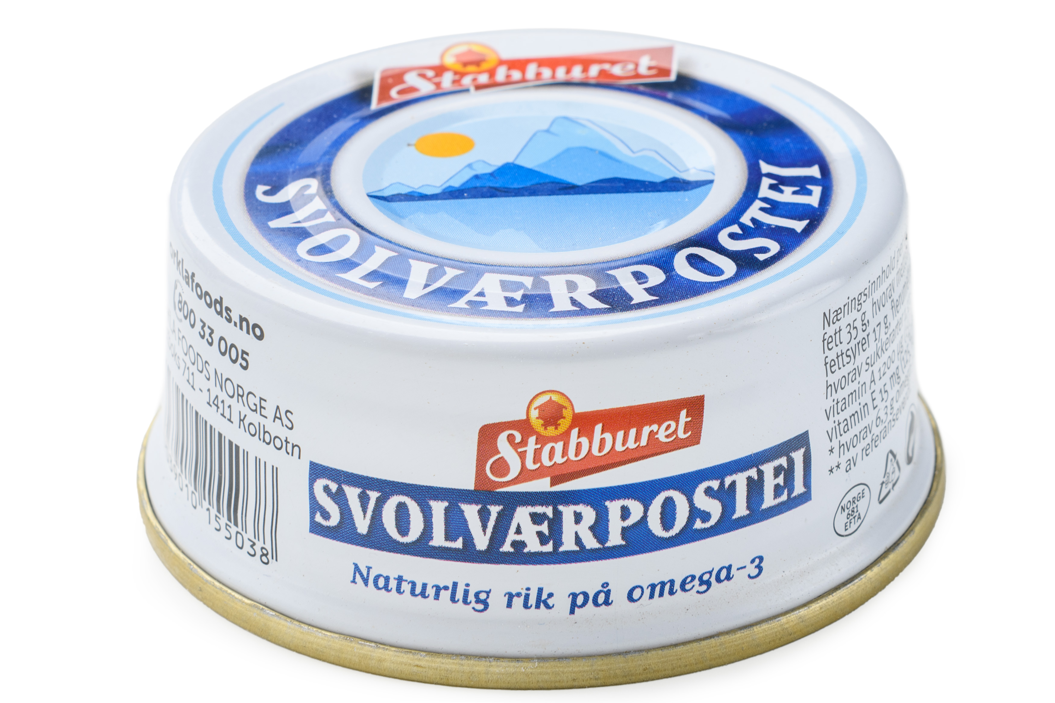 Фото Паштет из трески «Norwegian paste svolvaer» 100г НОРВЕГИЯ