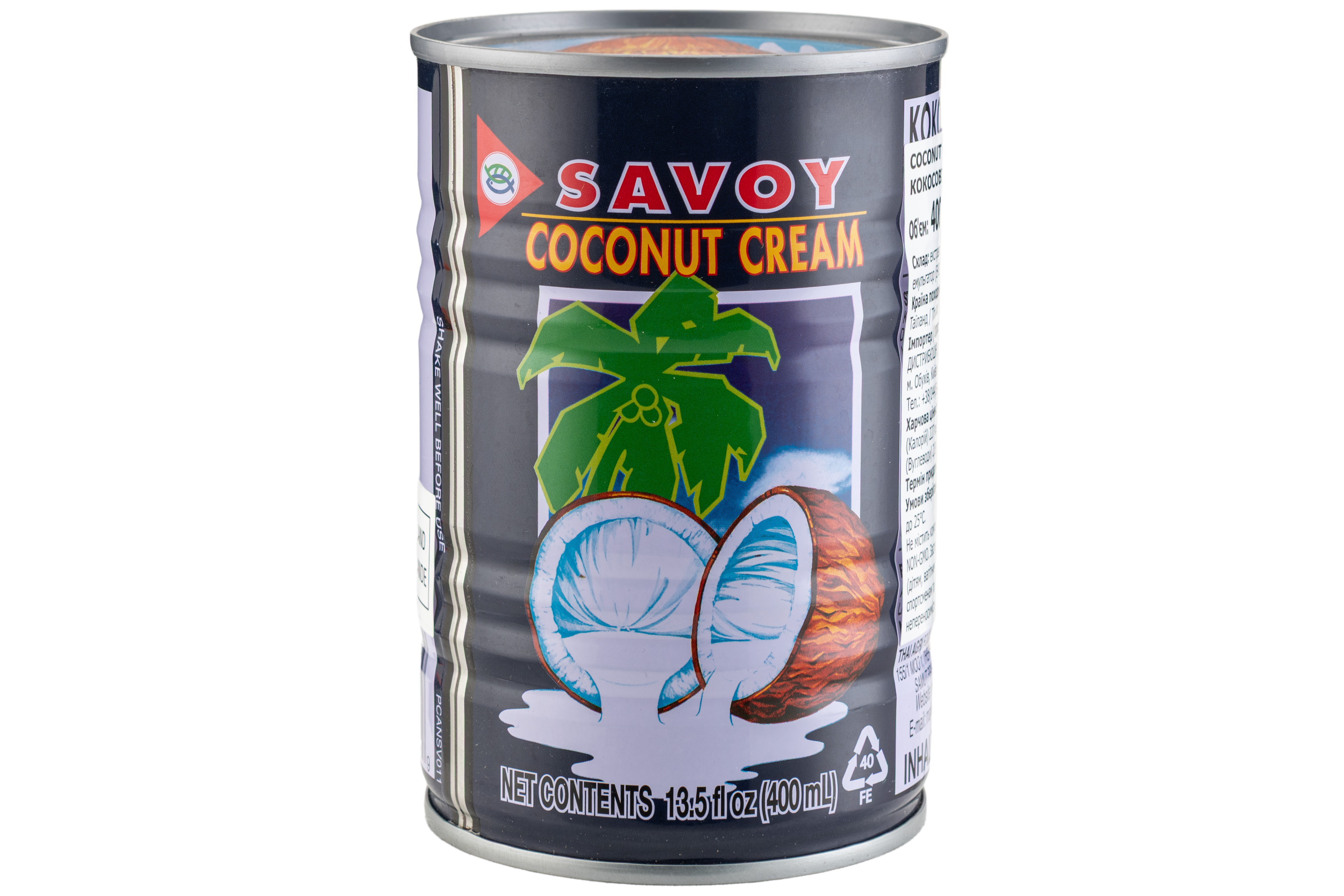 Фото Кокосові вершки 400 мл Таїланд