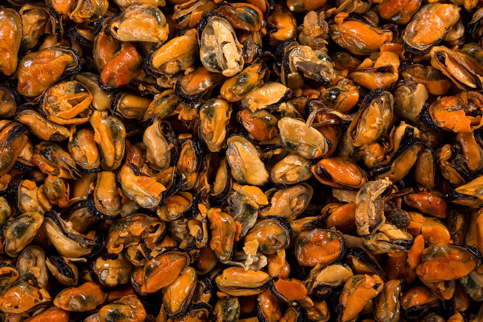 Photo Marinated mussel salad
