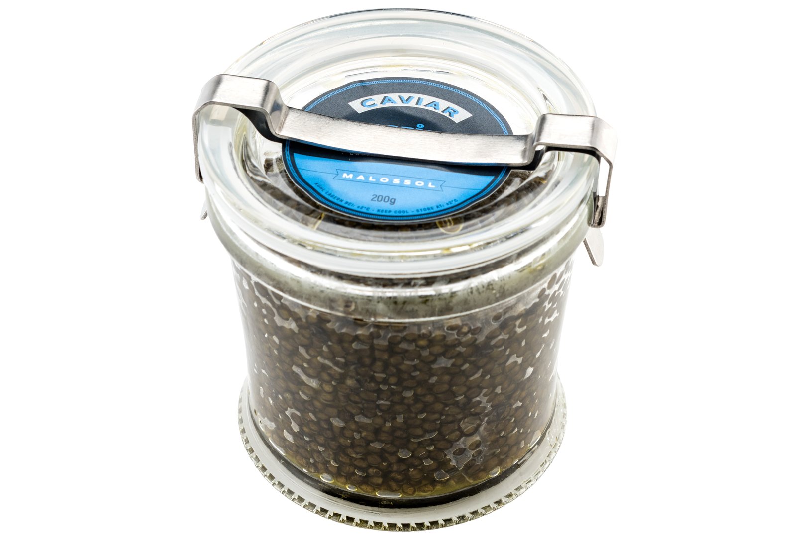 Photo Black caviar CASPIAN GOLD PREMIUM 200 г