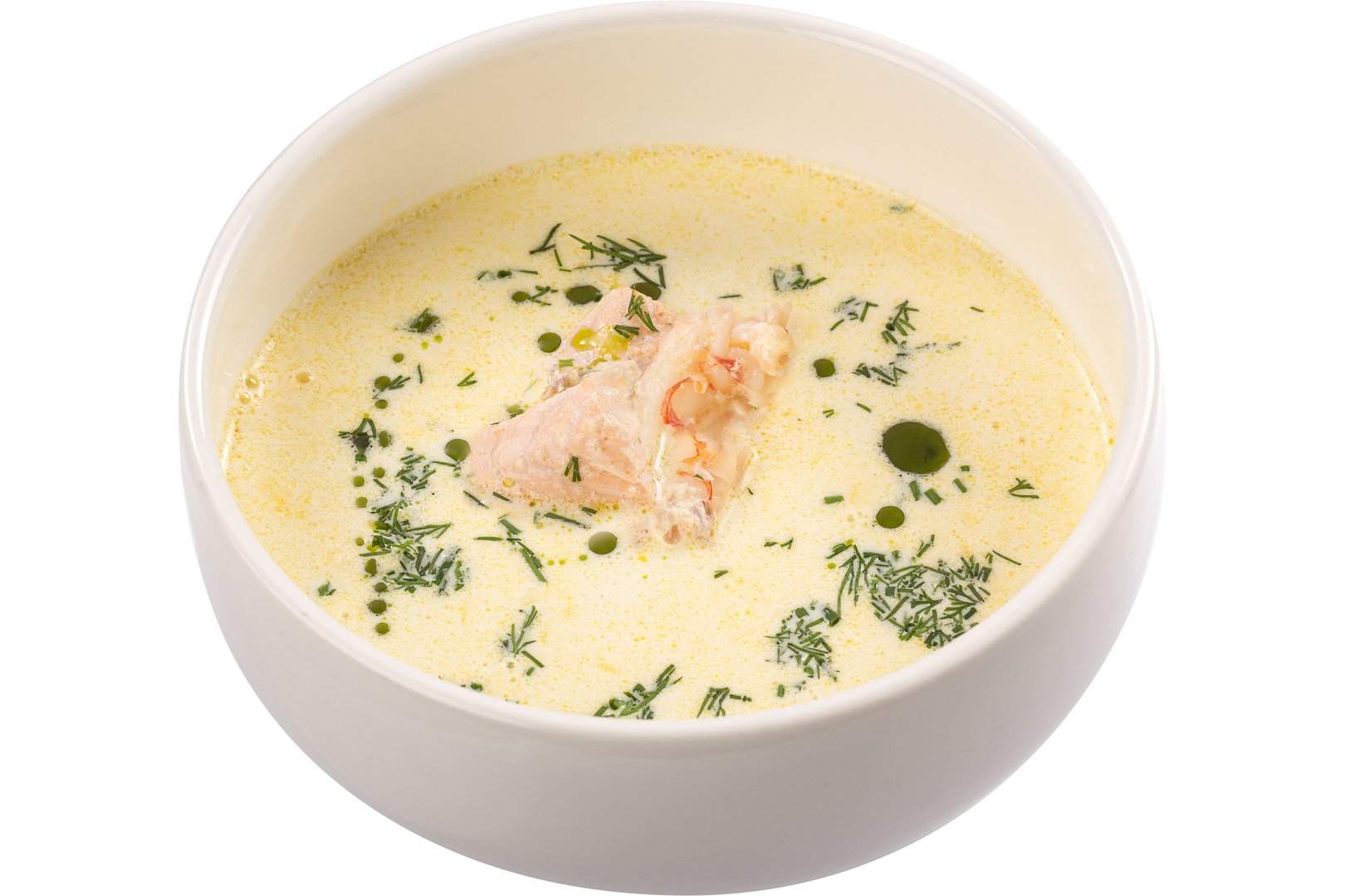 Photo Dish Norwegian soup "Egerszund"